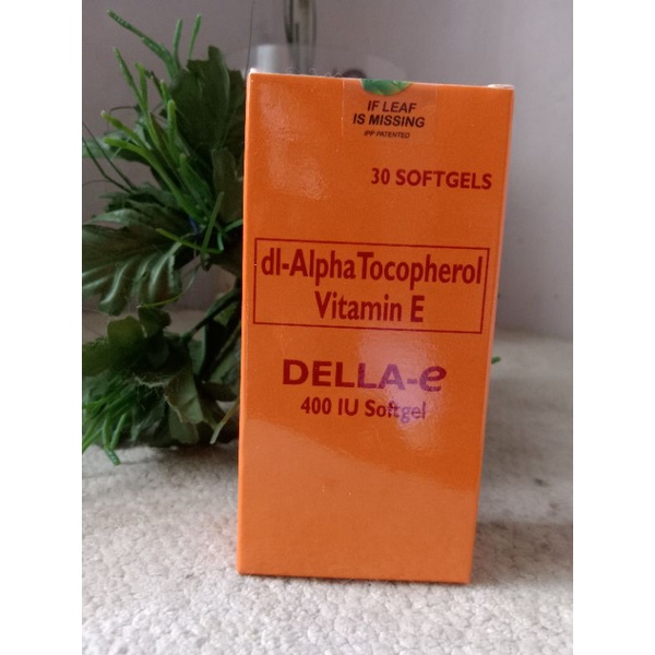 DELLA E 30 Capsules VITAMIN E (dlAlpha Tocopherol)400IU/SAPHVITE