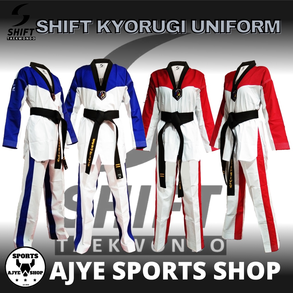 SHIFT TAEKWONDO UNIFORM KYORUGI UNIFORM UNIFORM