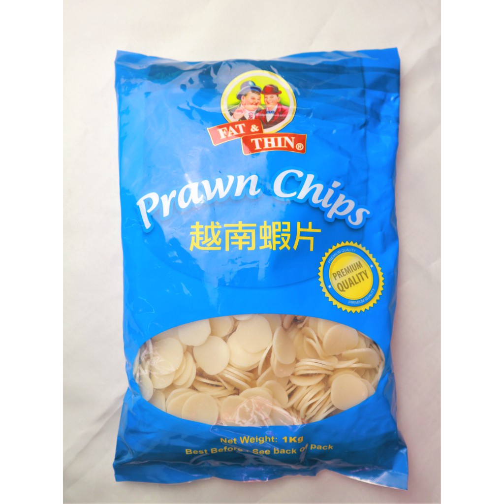 1 KILO FAT AND THIN PRAWN CHIPS CRACKERS READY TO FRY CHICHARAP