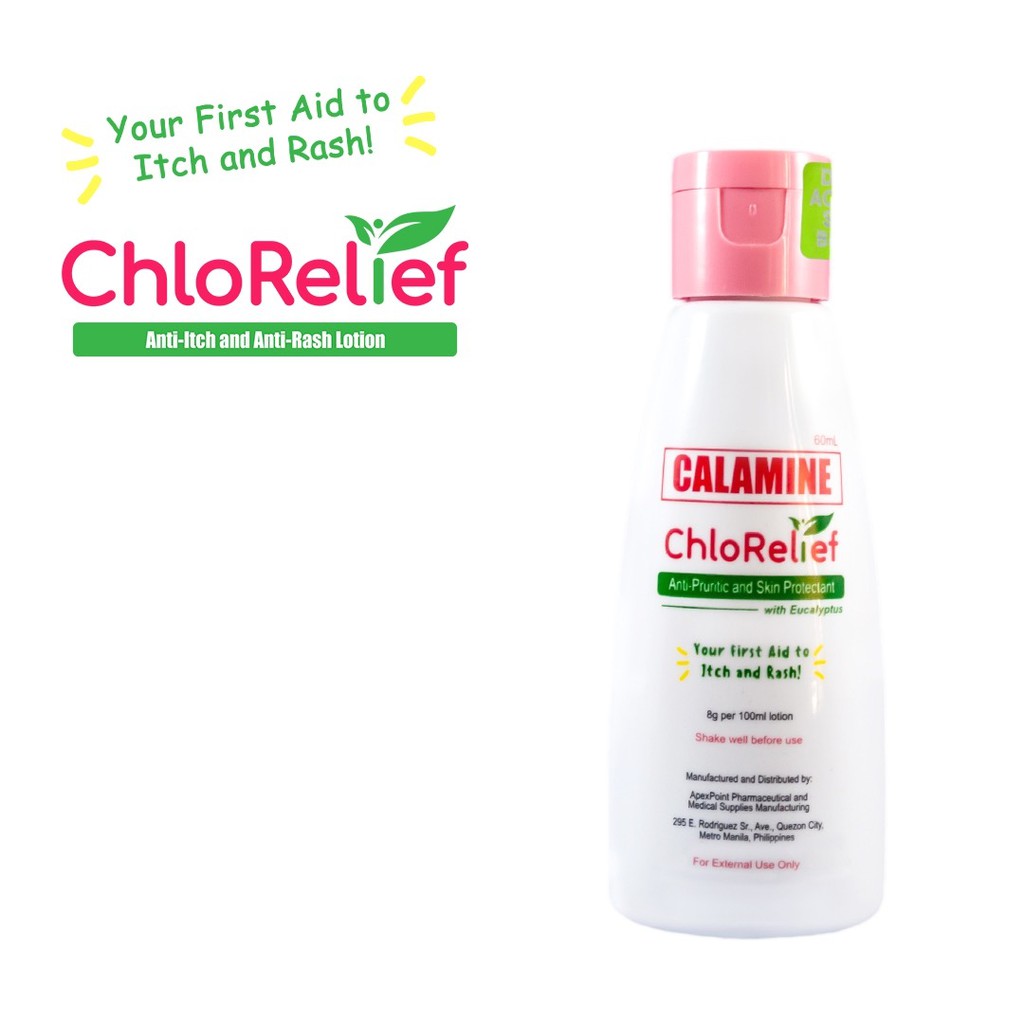 ChloRelief Anti Itch And Anti Rash Lotion 60ml Shopee Philippines