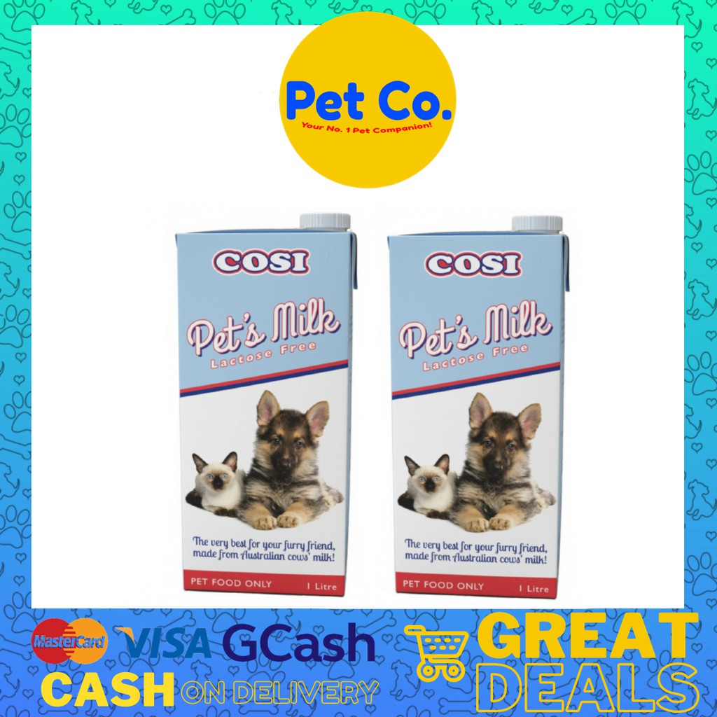 Cosi Pets Milk Lactose Free For Dogs and Cats 1L Shopee Philippines