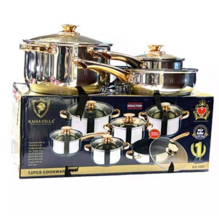 Kaisa Villa one set Nonstick Cookware Set 100 original (kaisa