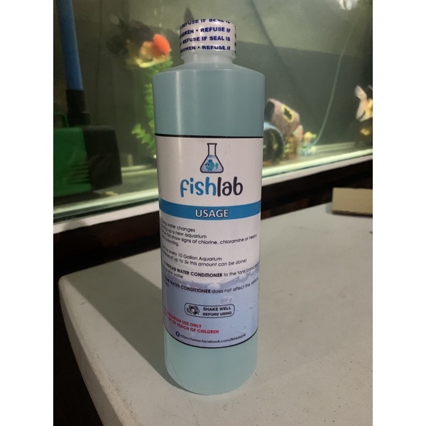 Fish Lab water conditioner 500ml Shopee Philippines