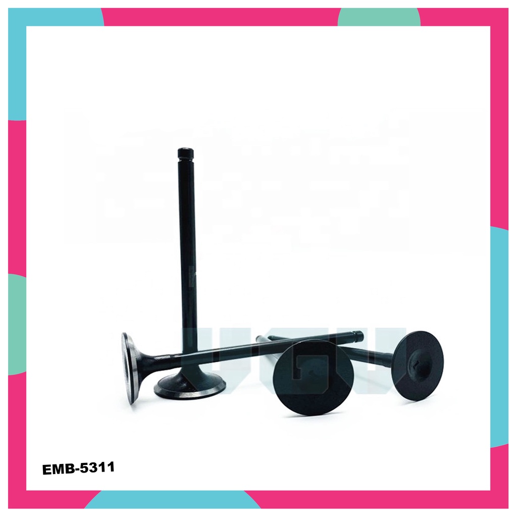 DOKURO Engine Valves FUSO 4D33 (8/SET) (EMB5311) Shopee Philippines