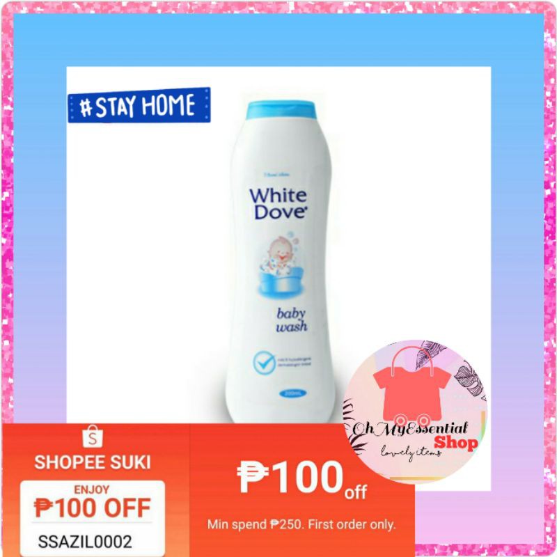 White Dove Baby Wash 200mL Shopee Philippines
