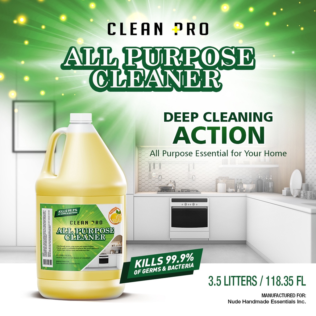 Clean Pro All Purpose Cleaner (Home Care) 1 Gallon Shopee Philippines