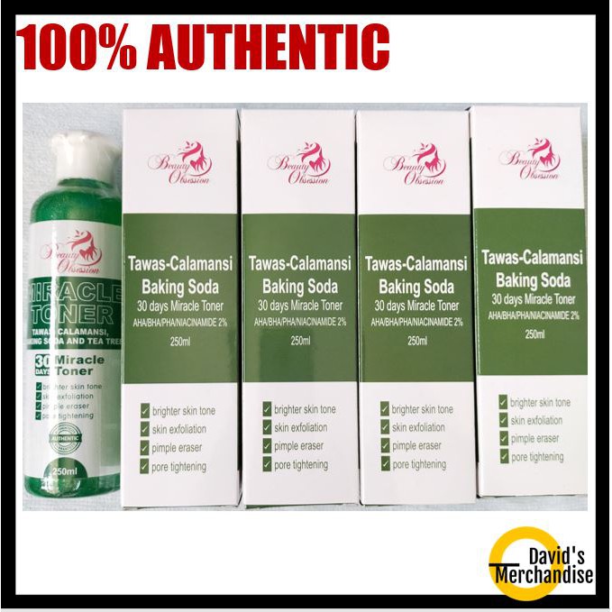 TawasCalamansi with Baking Soda MIRACLE TONER by Beauty Obsession