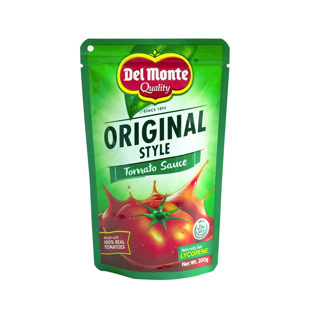 Del Monte Tomato Sauce Original Style 200g250g Shopee Philippines