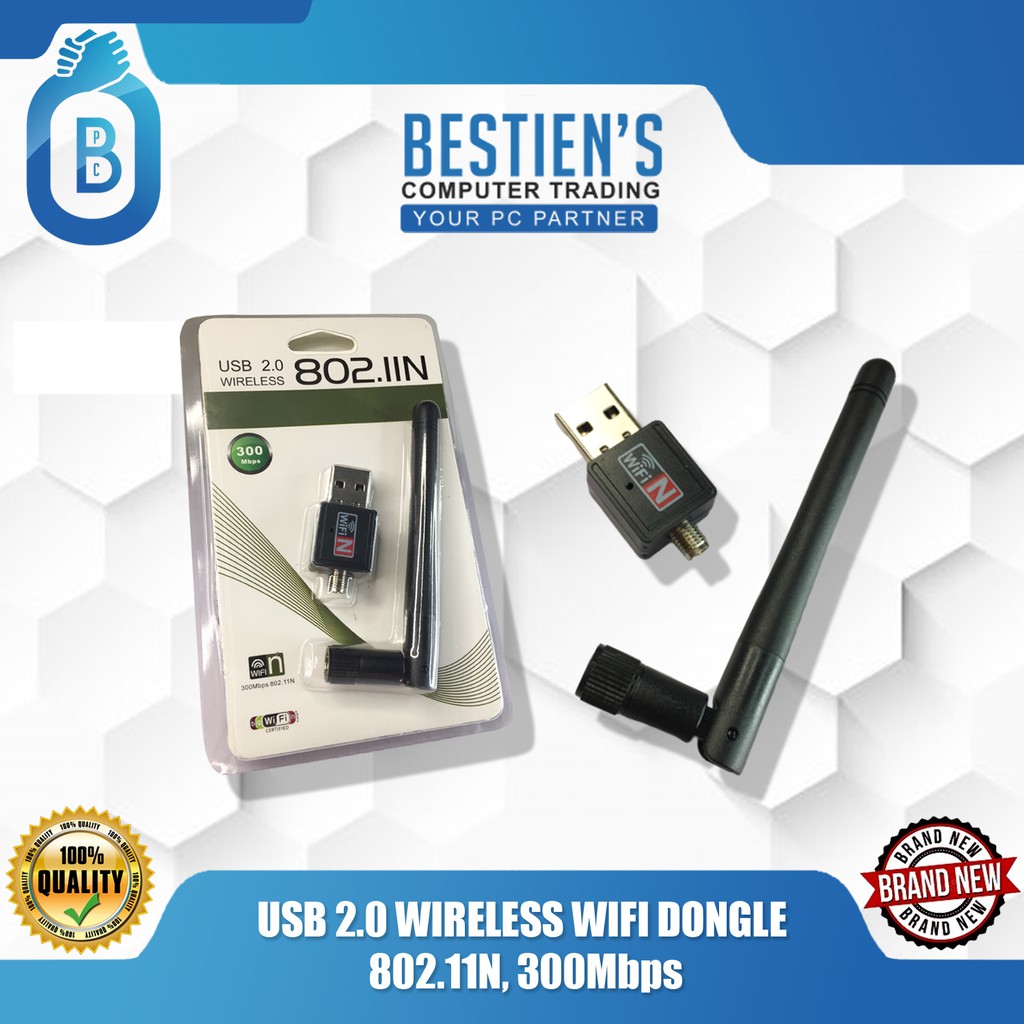 WIFI DONGLE/ WIRELESS 300Mbps, USB 2.0 802.11N Shopee Philippines