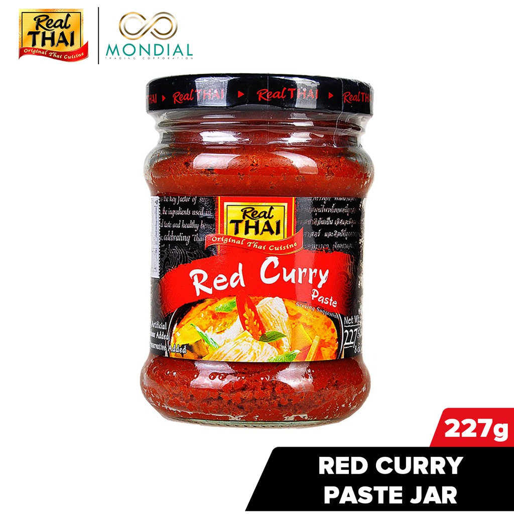 Real Thai Red Curry Paste Jar 227g Shopee Philippines