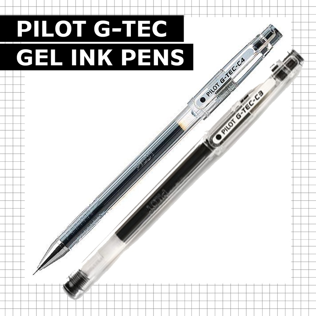 Pilot GTec Gel Ink Sign Pen (Black) Shopee Philippines