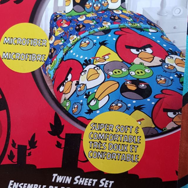 Angry Bird Twin bed Sheet Shopee Philippines