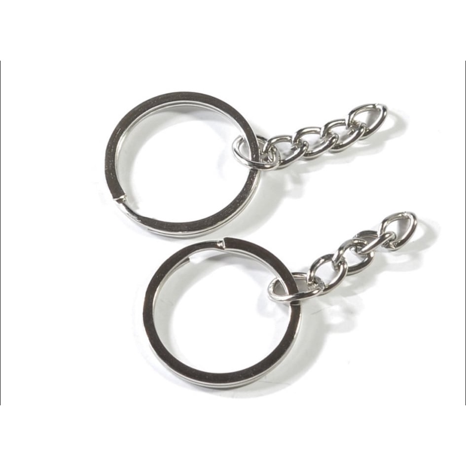 3PCS SILVER AND GOLD KEY RINGS WITH CHAIN BULK Shopee Philippines