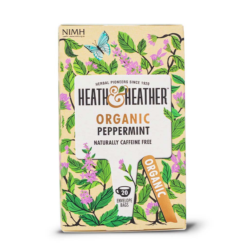 Heath & Heather Organic Peppermint Tea 20g (20bags) Shopee Philippines