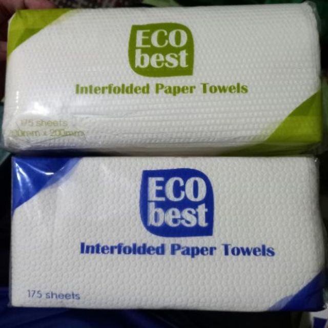 ECOBest Interfolded Paper Towel 32GSM Shopee Philippines