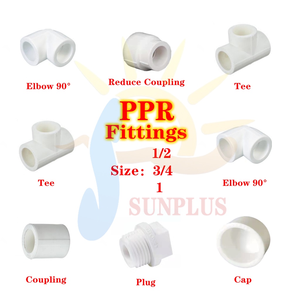 PPR Fittings Wholesale PPR Elbow、PPR Coupling、PPR Tee、PPR Reduce、PPR