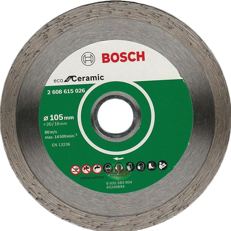 Bosch Diamond Cutting Disc 4" Eco for Ceramics continuous Shopee
