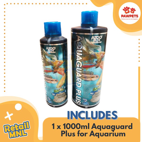 Retailmnl Aquaguard Aquarium Supplements Chlorine Heavy Metal