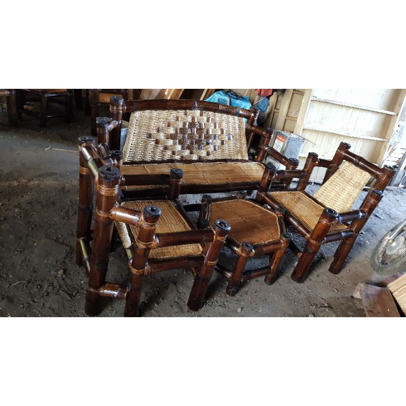 Bamboo Sala Set 6legged Shopee Philippines