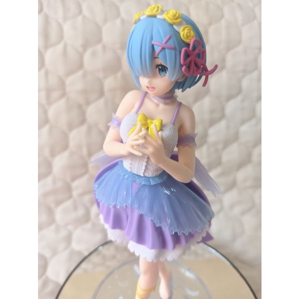 Authentic Taito Precious Figure Rem Angel Ver. Anime Figure Shopee