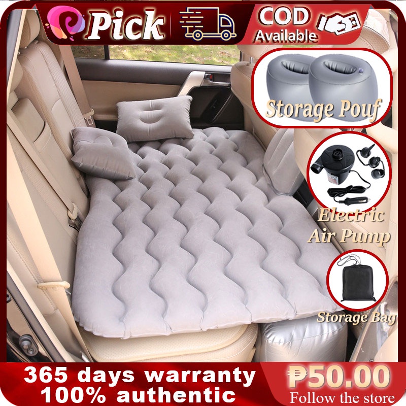 Inflatable Car Mattress Car Air Mattress Car Bed Inflatable (w/Air