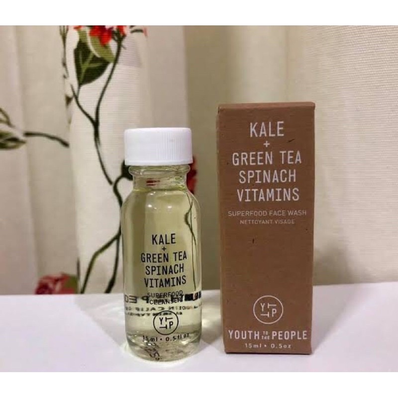 AUTHENTIC Youth to the people kale green tea spinach vitamins superfood