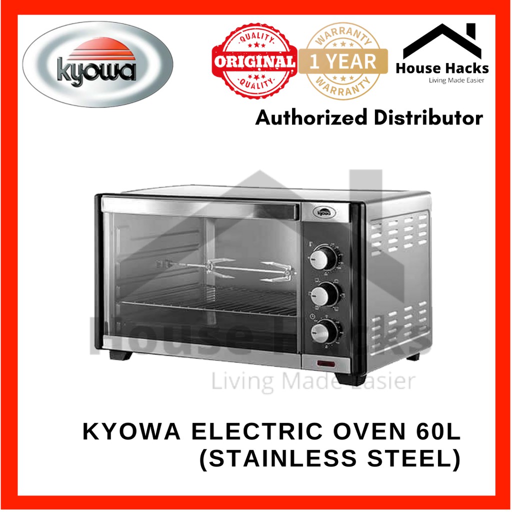 Kyowa Electric Oven 60L (Stainless Steel) KW3338 (House Hacks
