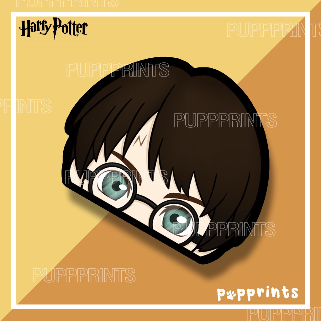 HARRY POTTER PEEKER STICKERWATERPROOF Shopee Philippines