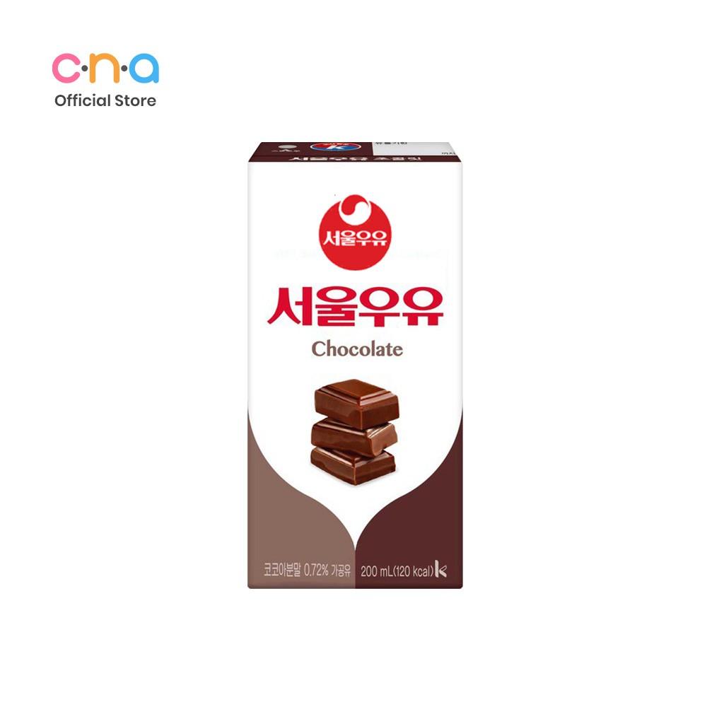 SEOUL MILK Chocolate Korean Drink 200mL Shopee Philippines