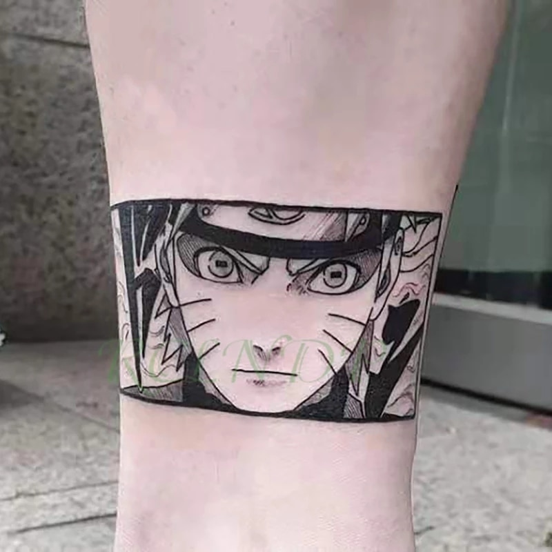 Waterproof Temporary Tattoo Sticker Anime Cartoon Boy Cute Tatto Flash Tatoo Fake Tattoos Small Size | Shopee Philippines 800_x_800_jpg