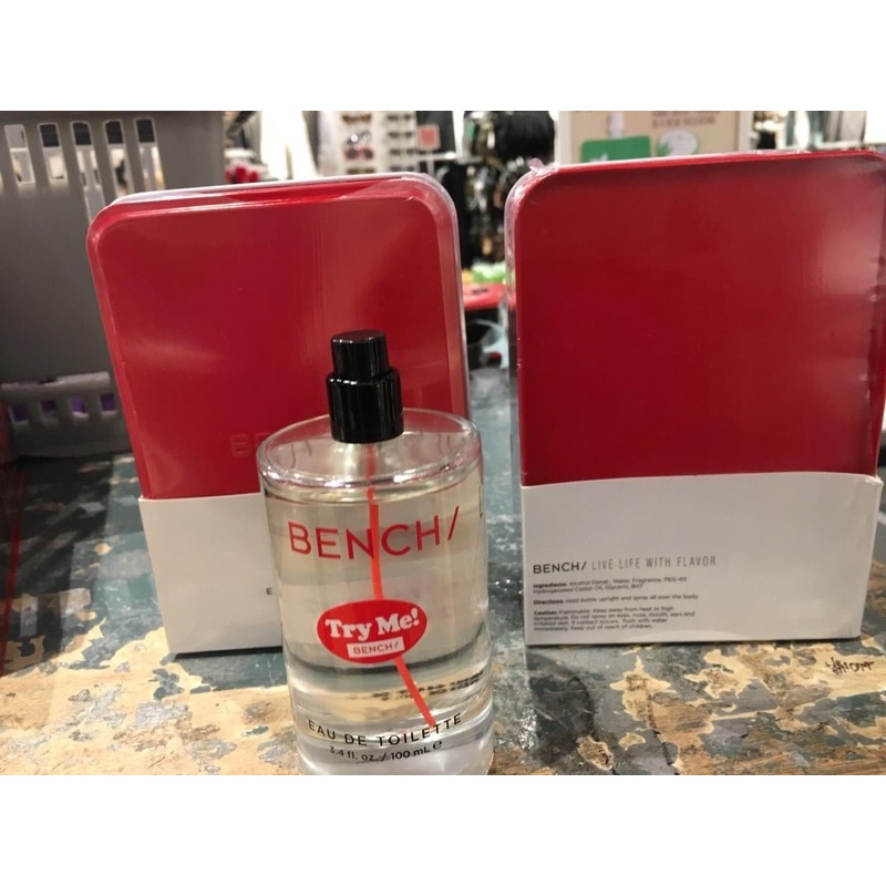 Bench/ Live life with Flavor Perfume Shopee Philippines