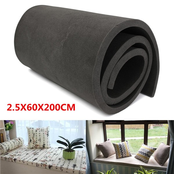 Digoo Upholstery Black High Density Foam Cushion Sofa Seat Pads