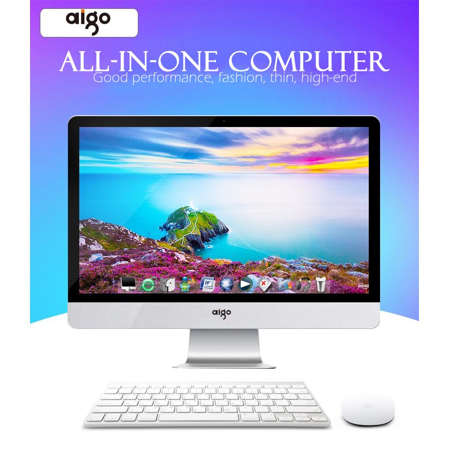 Aigo allinone computer desktop 22inch home gaming highprofile ultra