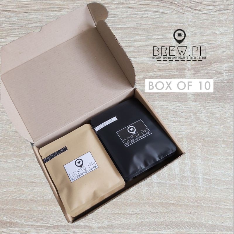 Coffee Drip Bag Sampler Box / Gift Box BREW.PH Shopee Philippines