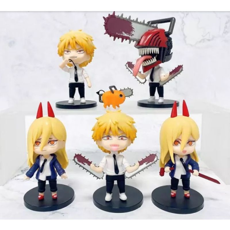 Chainsaw man chibi set anime Shopee Philippines