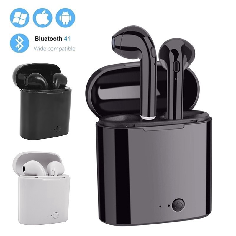 I7S TWS wireless headset bluetooth earbuds V4.2 Stereo