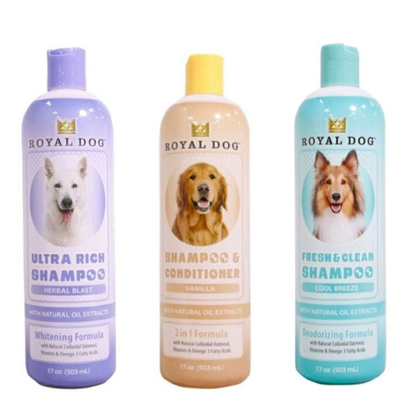 S&R Royal Dog Ultra Rich Shampoo & Conditioner (503 ml) Shopee