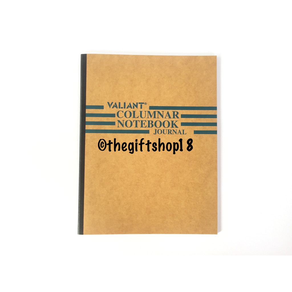 Journal Columnar Notebook Shopee Philippines