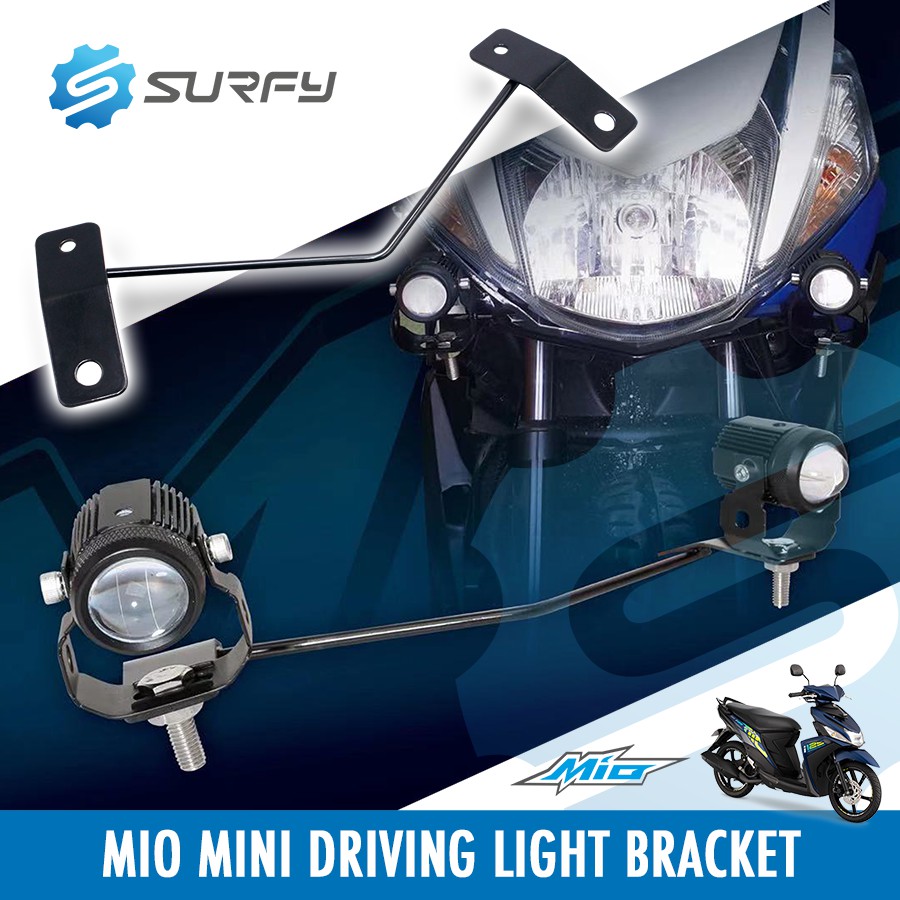 Mio i125 LED Light Bracket Led Holder For Mini Driving Light Bluewater