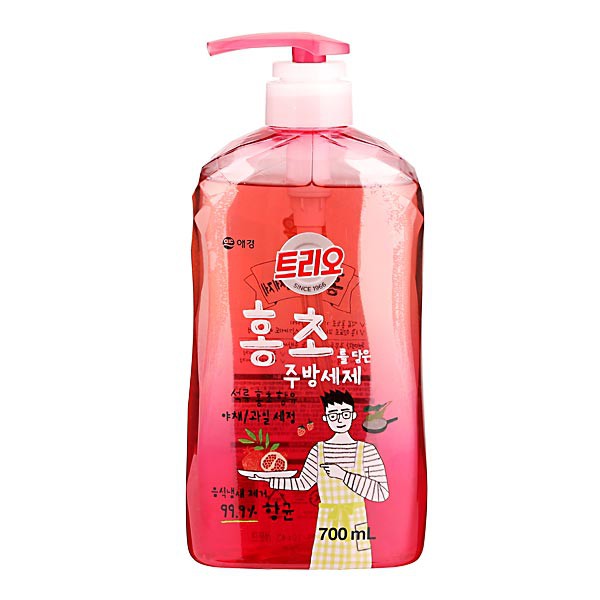 Aekyung Trio Dishwashing Liquid Red Vinegar 700ml Shopee Philippines