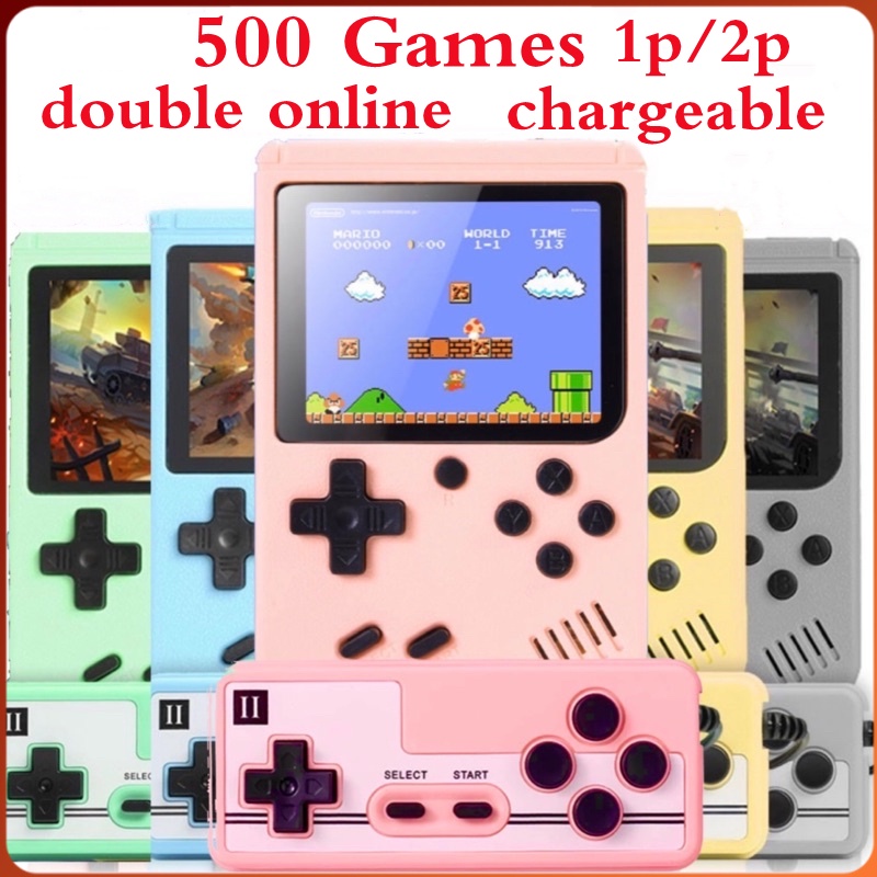 500Games Macaron Gameboy/game console/FC game console/handheld game