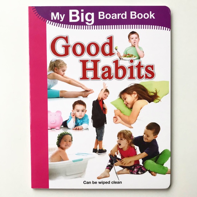 My Big Board Book of Good Habits Shopee Philippines