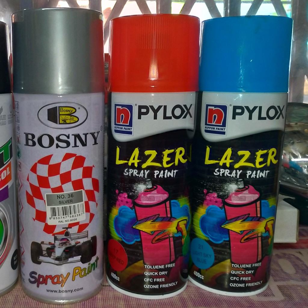 BOSNY PYLOX Spray Paint Shopee Philippines