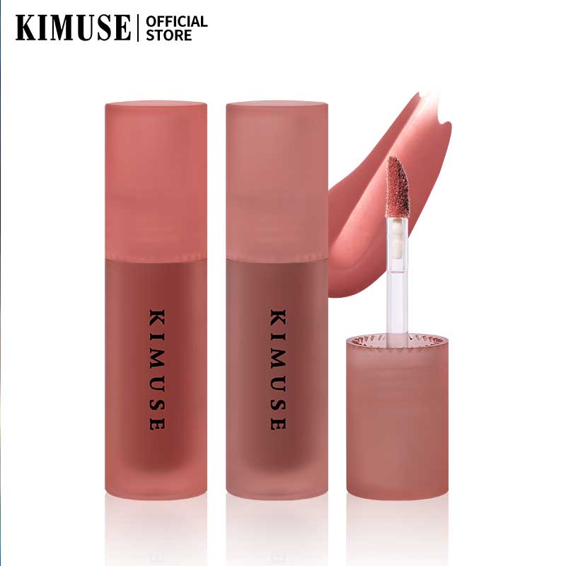 KIMUSE Water Tint Lip Glaze 7 Colors Waterproof Long Lasting Matte