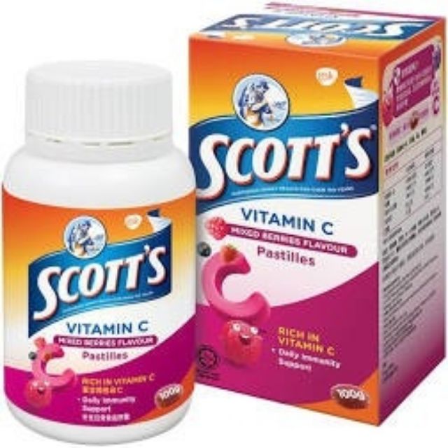 On Hand Metro Manila ONLY Scott's Chewable Vitamin C for kids 50 pieces