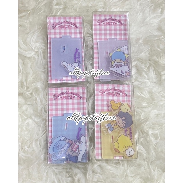 Acrylic Stand Set nct x sanrio taeyong,jisung,jeno,jaehyun,haechan