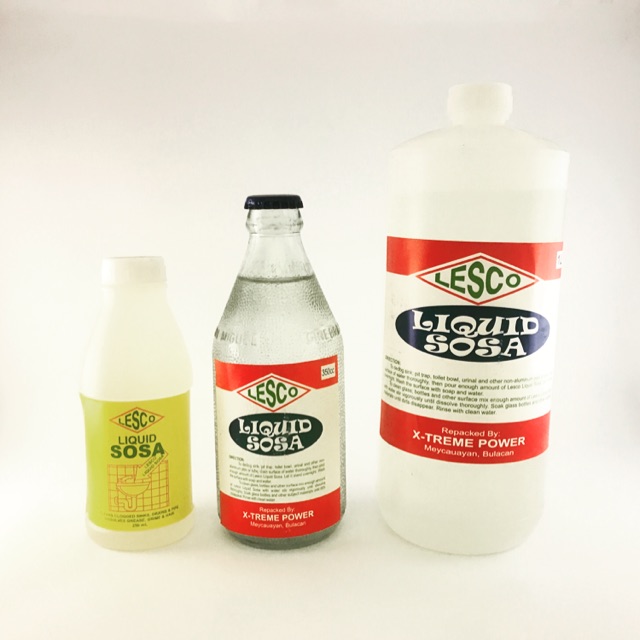 LESCO Liquid Sosa 250mL 350cc 1L Shopee Philippines