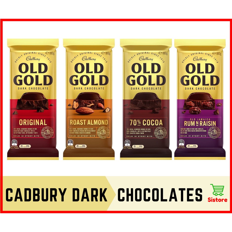 Old Gold Dark Chocolate Cadbury 180 G atelieryuwa.ciao.jp
