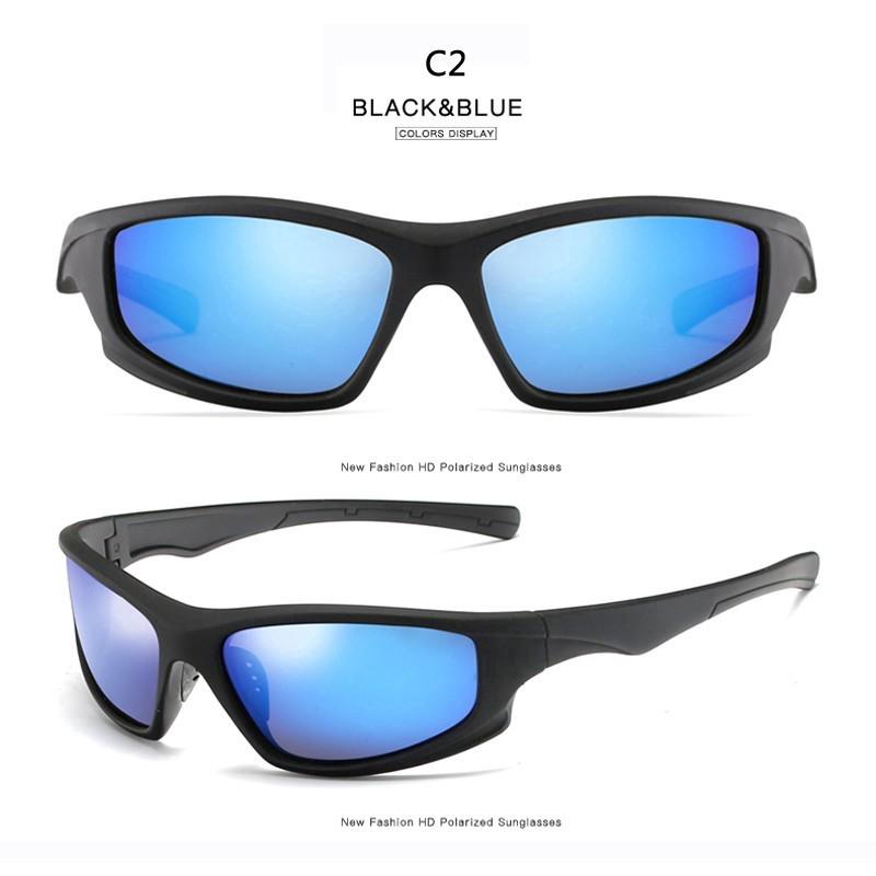 Fashion Polarized Men Sunglasses Sport Outdoor Glasses Male Square