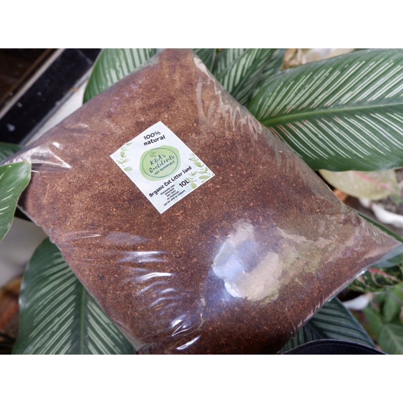 Organic Cat Litter Sand Absorbent and Nontoxic with free Activated